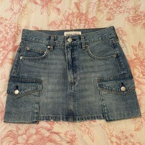 Aritzia Denim Skirt